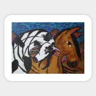 Horses Sticker